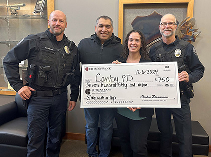 2024 Oregon City Shop with a Cop
