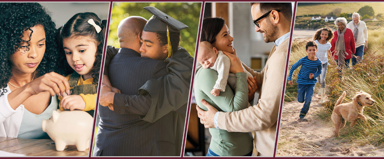 Saving for stages of life